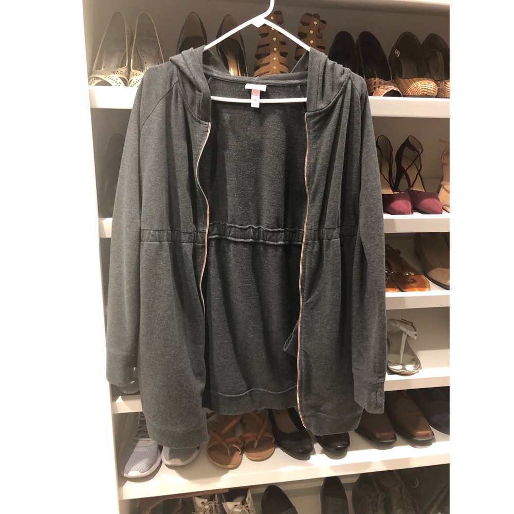 Gray Maternity Jacket